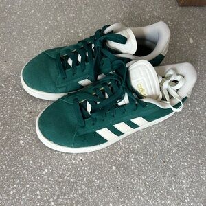 Adidas grand court alpha Green and White Sneakers size 8.5 womens